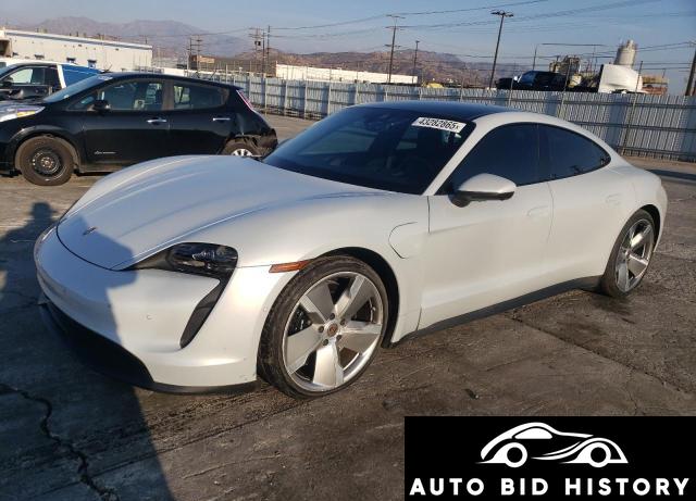 Porsche Taycan 4S 2021 White
