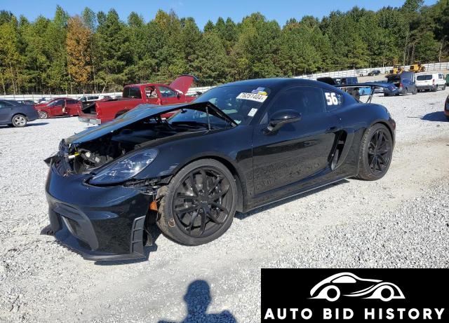 Porsche Cayman Gt4 2021 Black 4.0L  6