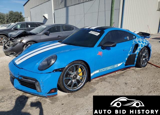 Porsche 911 Turbo 2022 Blue 3.7L  6