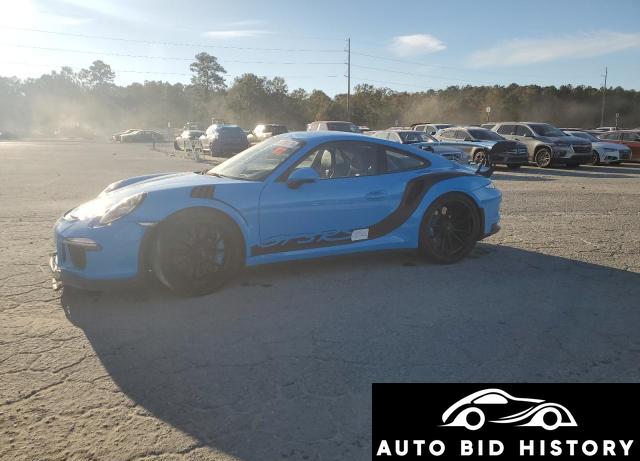 Porsche 911 Gt3 Rs 2016 Blue 4.0L  6