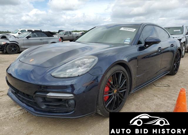 Porsche Panamera Gts 2020 Blue 4.0L  8
