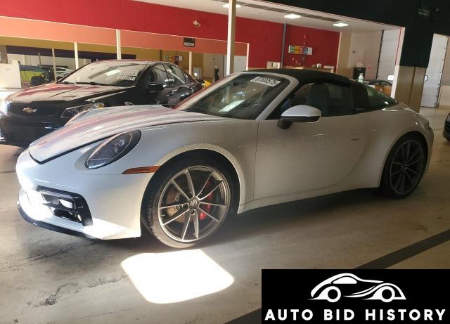 Porsche 911 Targa 4S 2022 White 3.0L  6