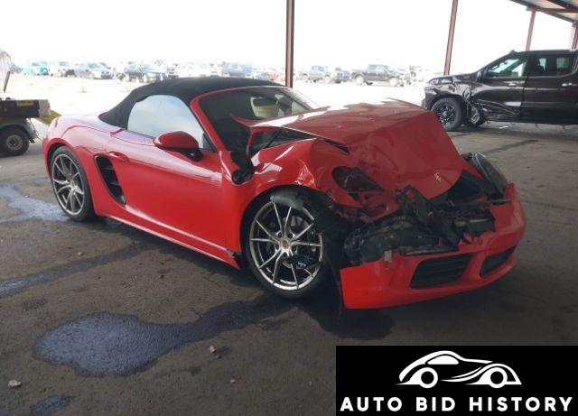 Porsche 718 Boxster 2019 Red 2.0L