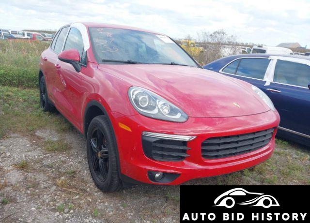 Porsche Cayenne 2016 Red 3.6L