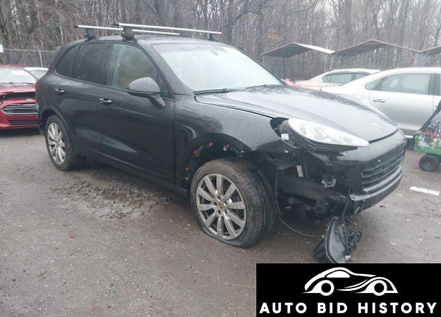 Porsche Cayenne Platinum Edition 2017 Black 3.6L
