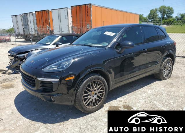 Porsche Cayenne 2018 Black 3.6L  6