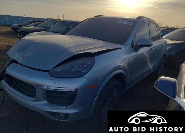 Porsche Cayenne 2017 Silver 3.6L  6