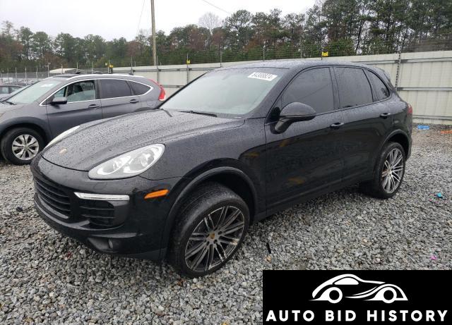 Porsche Cayenne 2018 Black 3.6L  6