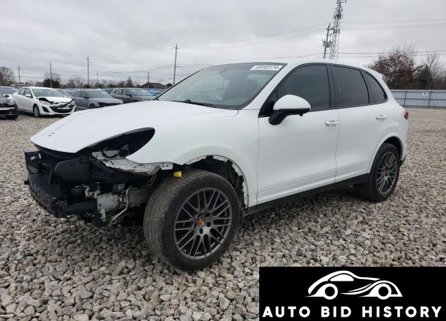 Porsche Cayenne 2017 White 3.6L  6