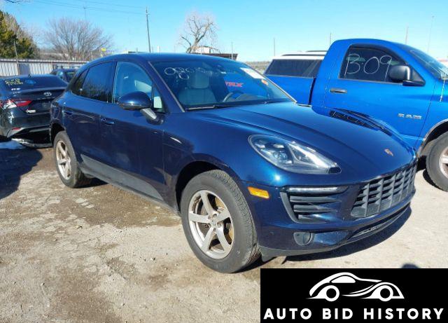 Porsche Macan 2017 Blue 2.0L