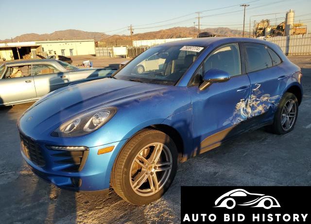 Porsche Macan 2017 Blue 2.0L  4
