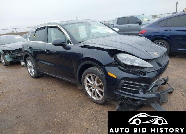 Porsche Cayenne 2020 Black 3.0L