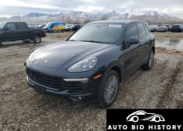 Porsche Cayenne S 2017 Blue 3.6L  6
