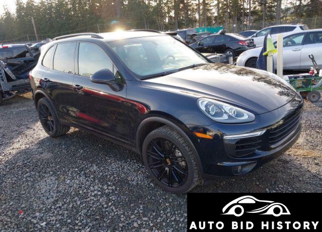 Porsche Cayenne S 2017 Dark Blue 3.6L
