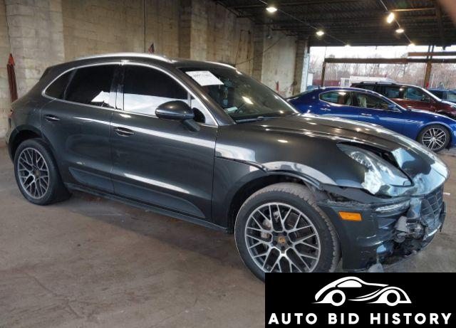 Porsche Macan S 2017 Gray 3.0L