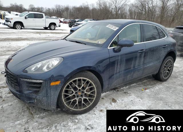 Porsche Macan S 2015 Blue 3.0L  6