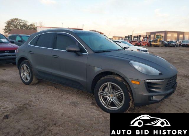 Porsche Macan S 2016 Gray 3.0L