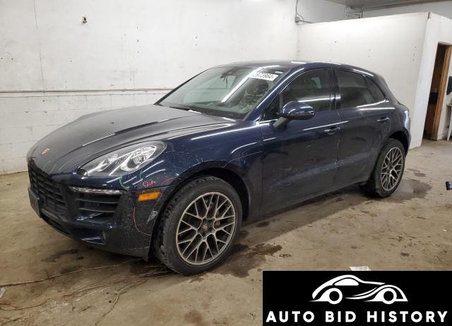 Porsche Macan S 2017 Blue 3.0L  6