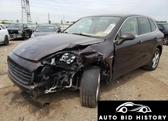 Porsche Cayenne Se Hybrid 2016 Maroon 3.0L  6