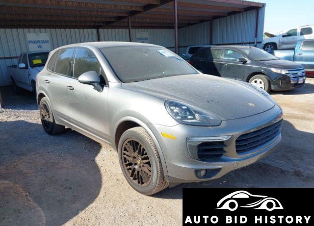 Porsche Cayenne Diesel 2015 Gray 3.0L