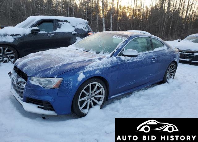 Audi Rs5 2013 Blue 4.2L  8