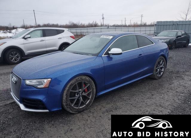 Audi Rs5 2015 Blue 4.2L  8