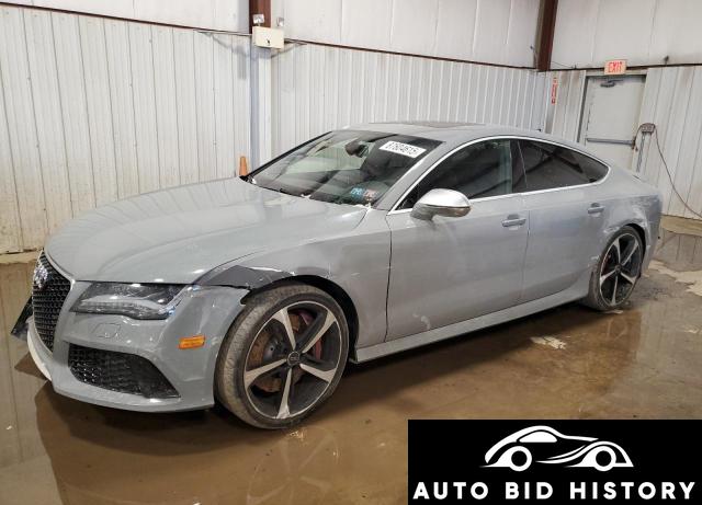 Audi Rs7 2014 Silver 4.0L  8