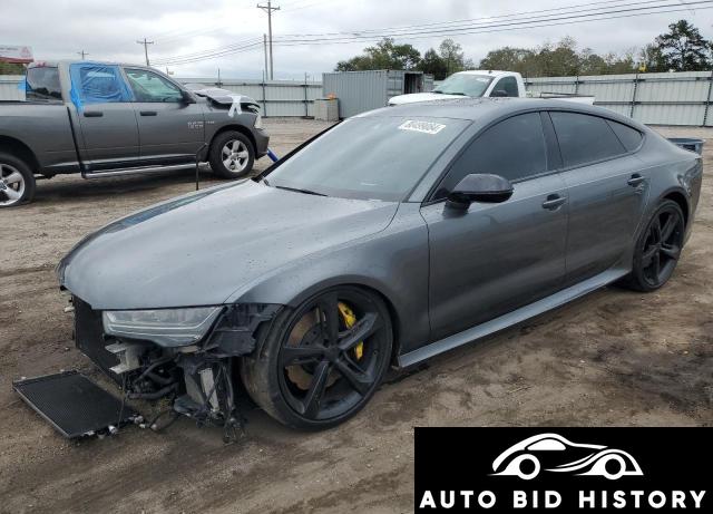 Audi Rs7 Prestige 2017 Gray 4.0L  8