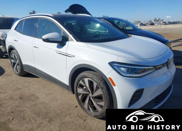 Volkswagen Id.4 Pro S 2022 White Unknown