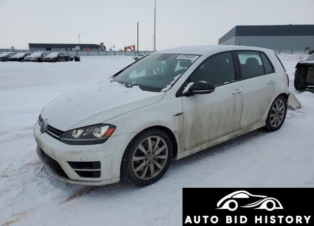 Volkswagen Golf R 2016 White 2  L  4