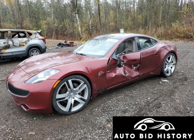 Fisker Automotive Karma Chic 2012 Burgundy 2.0L  4