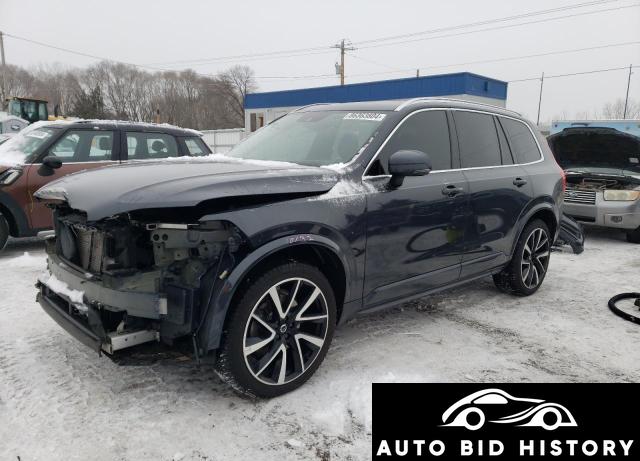 Volvo Xc90 T6 Momentum 2021 Gray 2.0L  4
