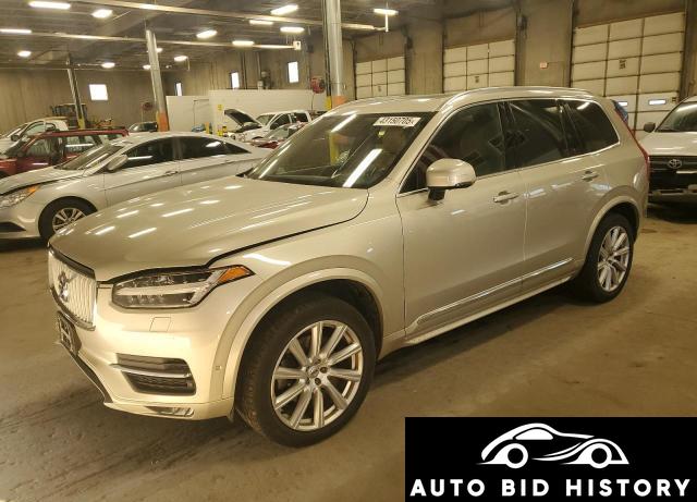 Volvo Xc90 T6 2016 Gold 2.0L  4