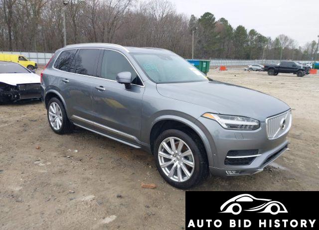 Volvo Xc90 T6 Inscription 2016 Gray 2.0L