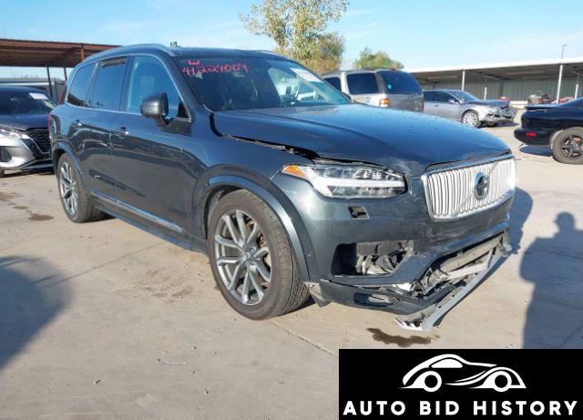 Volvo Xc90 T6 Inscription 2017 Gray 2.0L