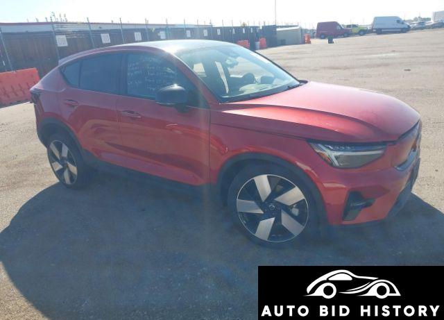 Volvo C40 Recharge Pure Electric Twin Ultimate 2023 Red U