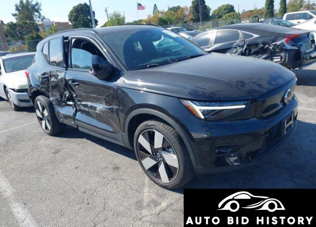 Volvo Xc40 Recharge Pure Electric Twin Ultimate 2023 Black U