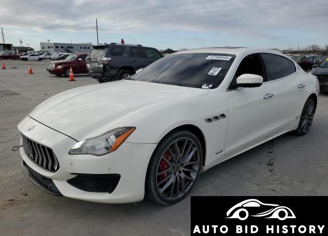Maserati Quattroporte S 2017 White 3.0L  6