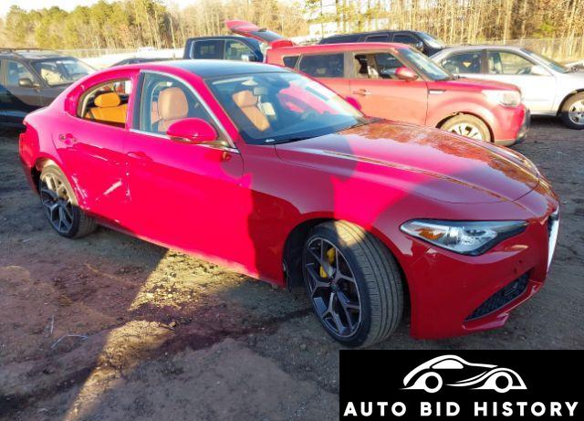 Alfa Romeo Giulia Ti Awd 2021 Red 2.0L