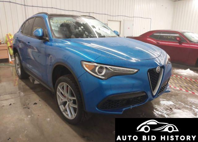 Alfa Romeo Stelvio Ti Sport Awd 2019 Blue 2.0L