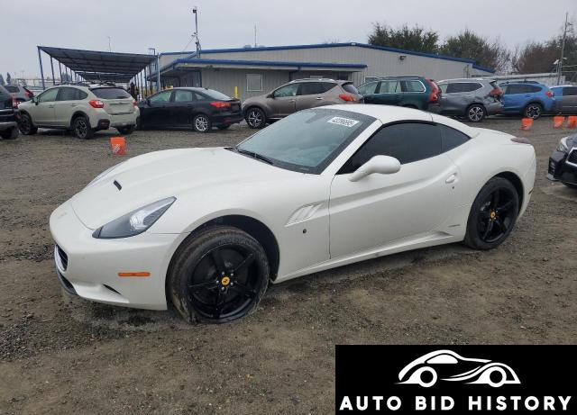 Ferrari California 2012 White 4.3L  8