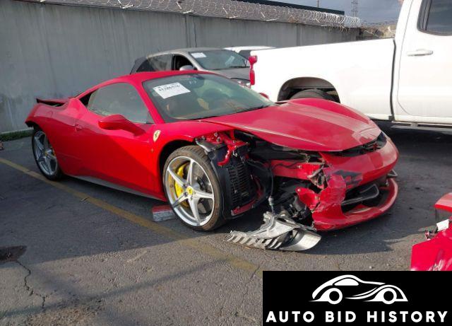 Ferrari 458 Italia 2010 Red 4.5L