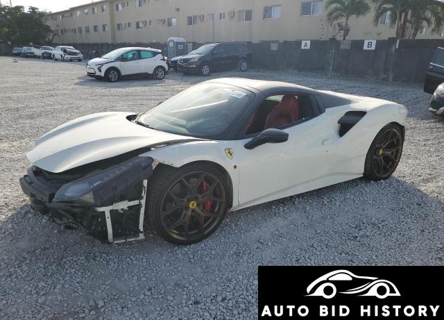Ferrari 488 Spider 2017 White 3.9L  8