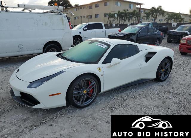 Ferrari 488 Spider 2017 White 3.9L  8