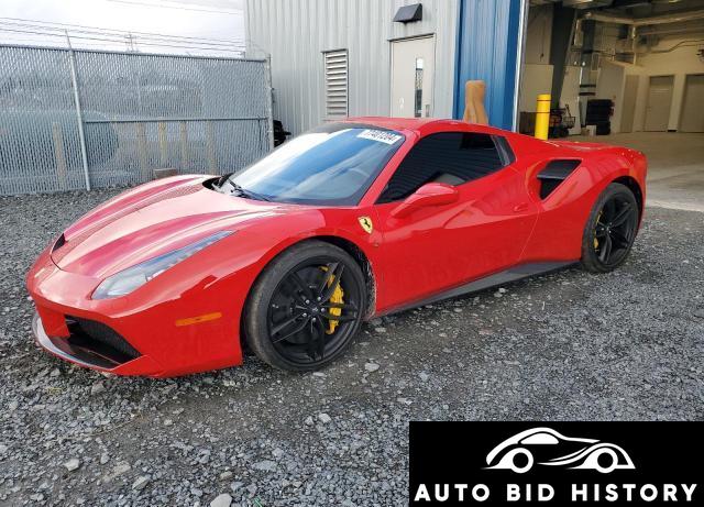 Ferrari 488 Spider 2017 Red 3.9L  8