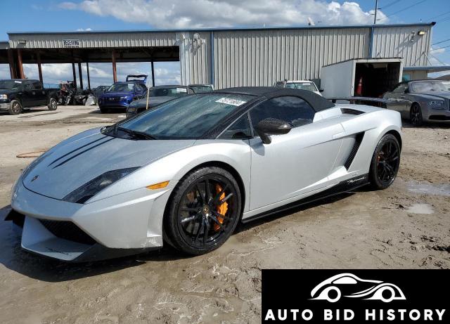 Lamborghini Gallardo Spyder 2013 Silver 5.2L 10