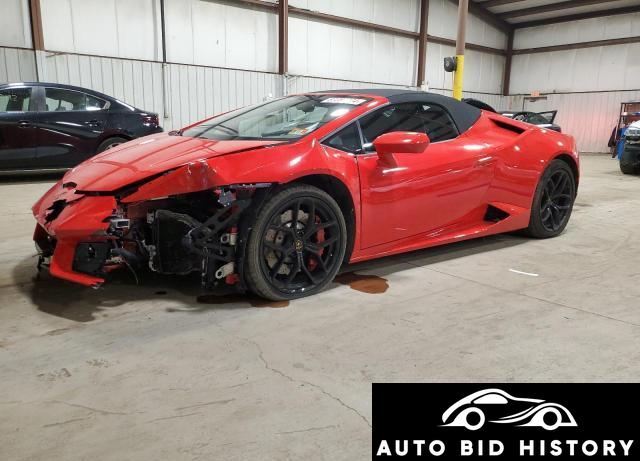 Lamborghini Huracan 2017 Red 5.2L 10