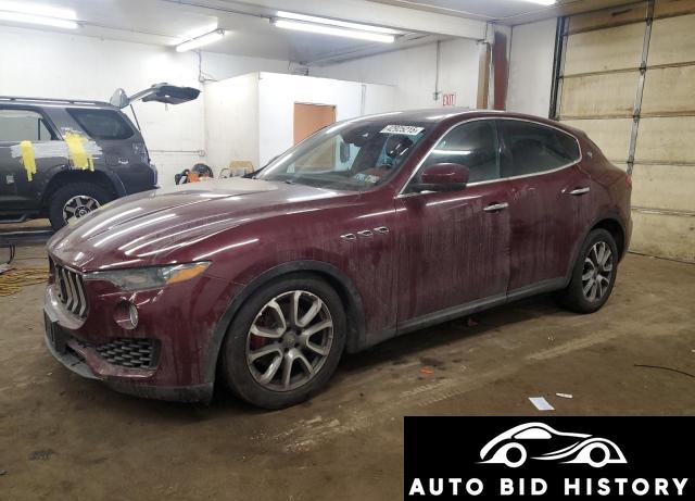 Maserati Levante 2017 Maroon 3.0L  6